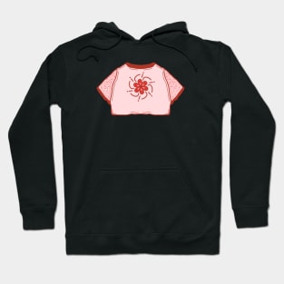 Cute Red Flowers Hoodie